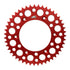 Renthal Sprocket Rear Red 49T Alloy 7075 T6 Grooved
