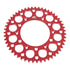 Renthal Sprocket Rear Red 51T Alloy 7075 T6 Grooved