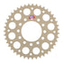 Renthal Sprocket Rear Silver 43T Alloy 7075 T6 Grooved Kawasaki