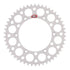 Renthal Sprocket Rear Silver 50T Alloy 7075 T6 Grooved GasGas