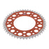 Renthal Sprocket Twinring Orange 48T Bi-metal Grooved