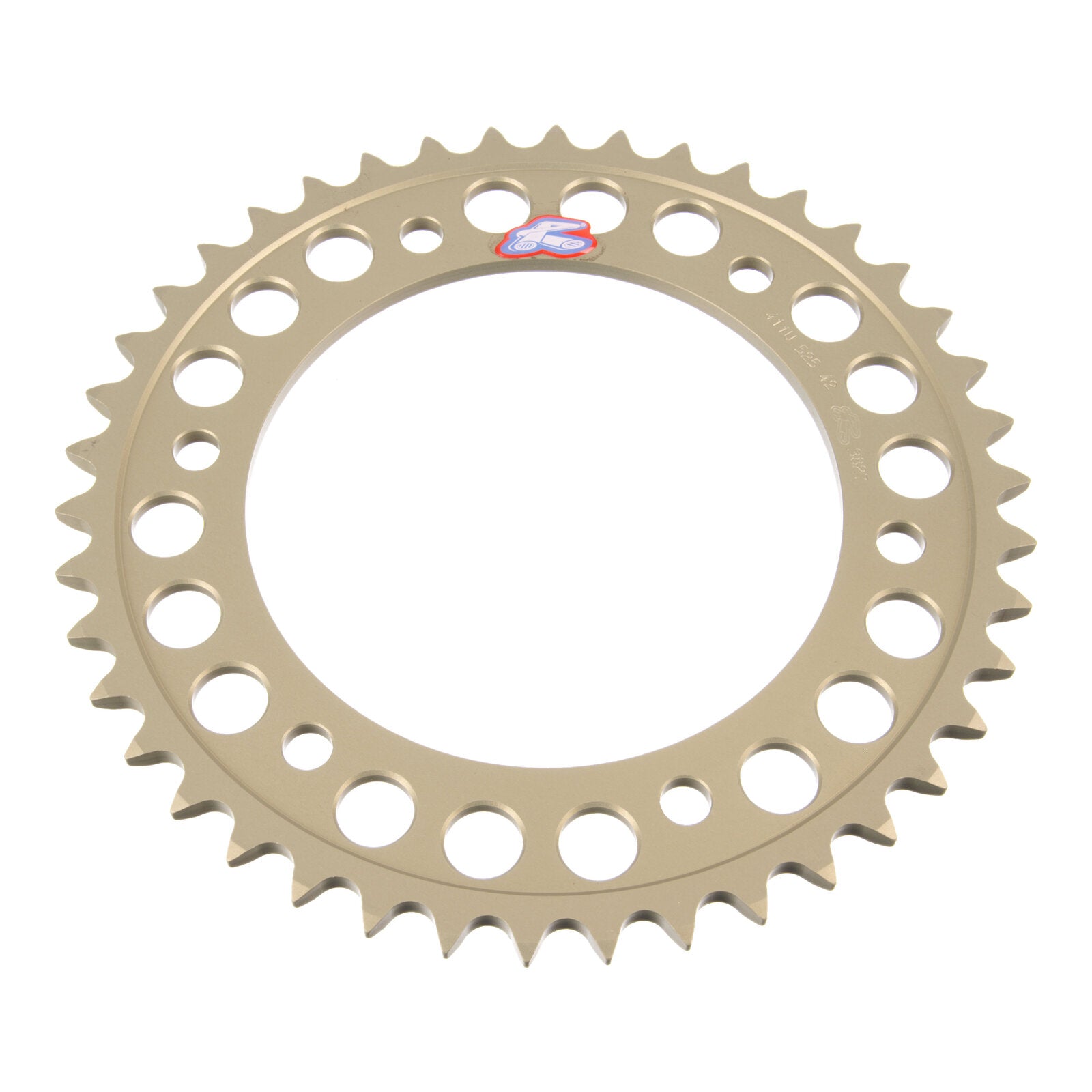 Renthal Sprocket Rear Silver 42T Alloy 7075 T6 Grooved Honda