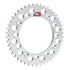 Renthal Rear Sprocket - Silver 46T Alloy 7075-T6 Grooved