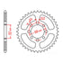 Sprocket Kit Kawasaki KLX110 '10- 420MS 13/38