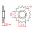 Sprocket Kit Suzuki DRZ125 Small Wheel - 428KRO 14/51