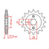 Sprocket Kit Honda VFR400 (NC24) - 525XRE 15/45