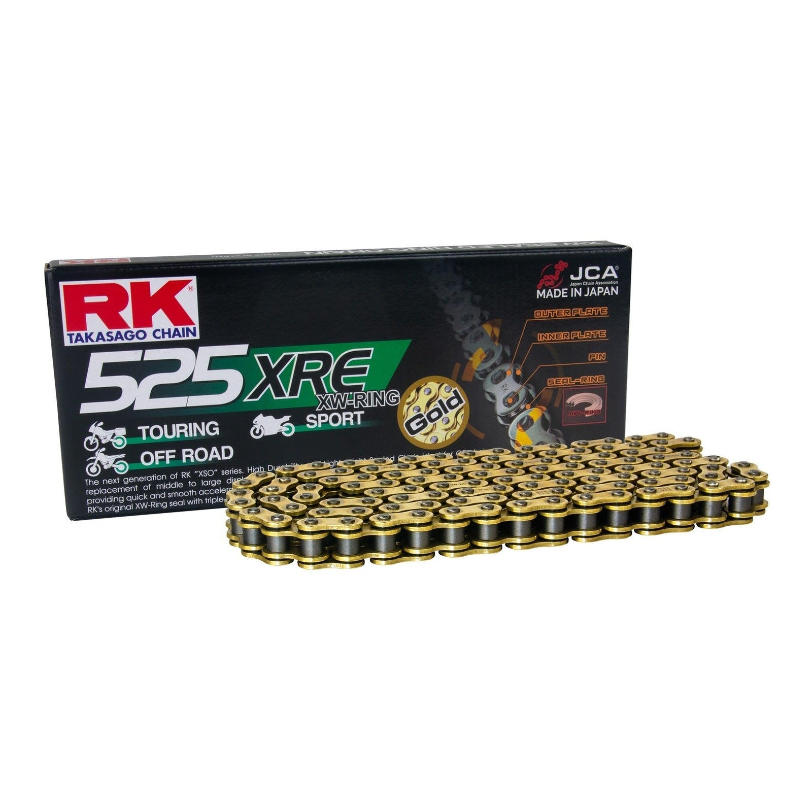 Sprocket Kit Honda CBR900RR '96-'99 Gold (economy) - GB525XRE 16/42