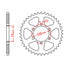 Sprocket Kit Hyosung GV250 Aquila - 520XRE 14/46