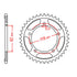 Sprocket Kit Kawasaki ZX14 '12- GB530ZXW 17/42