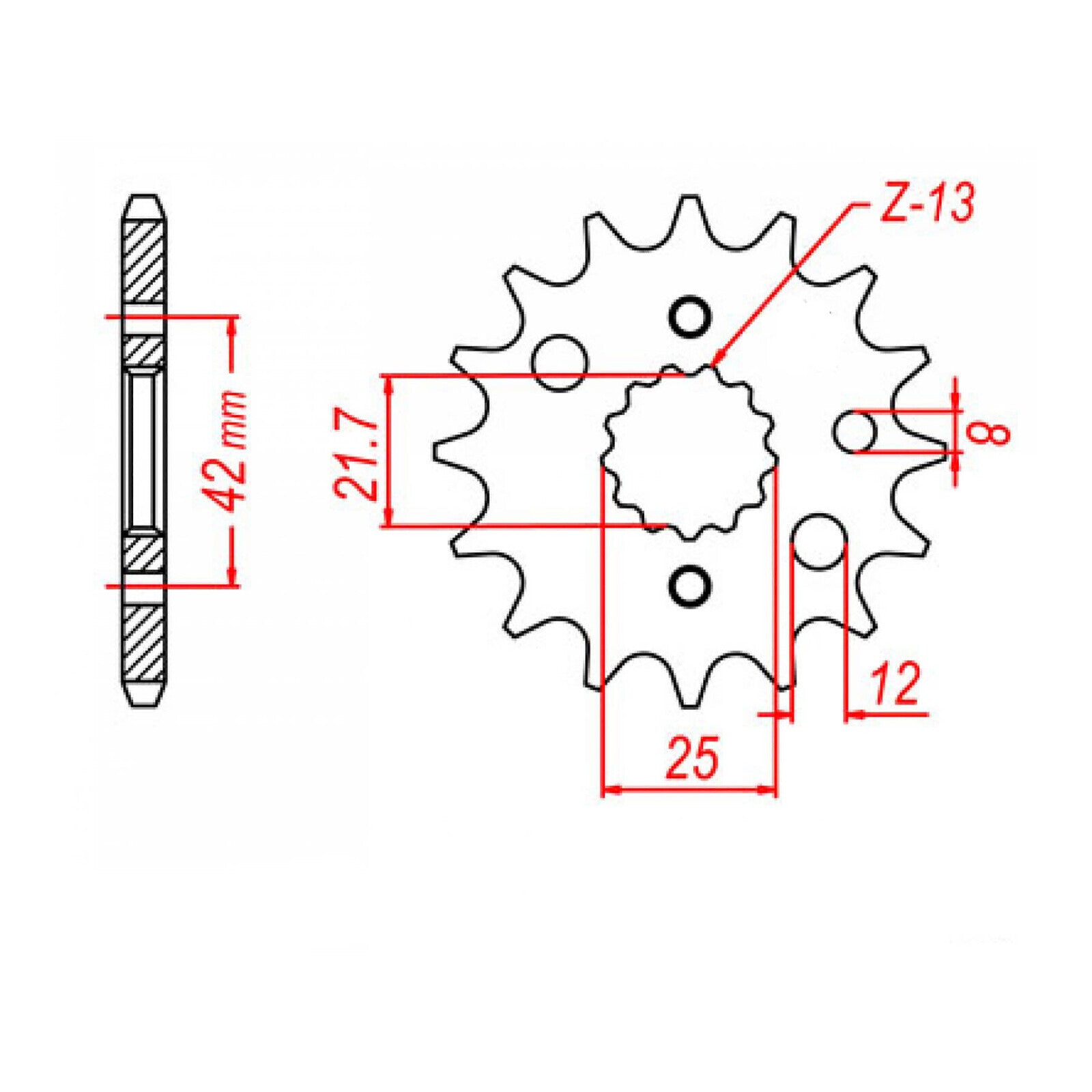 Sprocket Kit Suzuki GSXR750 '88/'89 Gold - GB530XRE 5 bolt 15/44