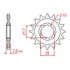 Sprocket Kit Yamaha FZR400RR (520conv) - 520XRE (104 link) 15/43