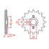 Sprocket Kit Yamaha XJ600 '91/'92 - 530XRE 17/44