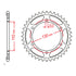 Sprocket Kit Yamaha XTZ690 Tenere '20-'21 - GB525ZXW 15/46