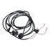 Whites LED Light 60mm Lens - Pair - Osram LED - with harness
