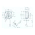 SPAL UNIVERSAL 12V COOLING FAN - 104MM DIAM X 60MM HIGH