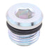 Whites Magnetic Drain Plug M10 x 6.9 - P1.0