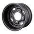 Whites ATV/UTV Steel Rim 12x7 Can-Am Front & Rear 4/137 +12.7 - Black