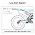 Zeta RSL-LowDown -30mm YZ250F'14-, 450F '10-, WR250F '15-, 450F