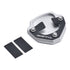 Zeta Side Stand Extender Black/Silver Yamaha Tenere 700 '20-
