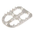 Zeta Aluminium Foot Pegs Stainless Blade