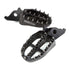 Zeta Aluminium Footpegs CRF250-450 / CRF250L-M-Rally - Black