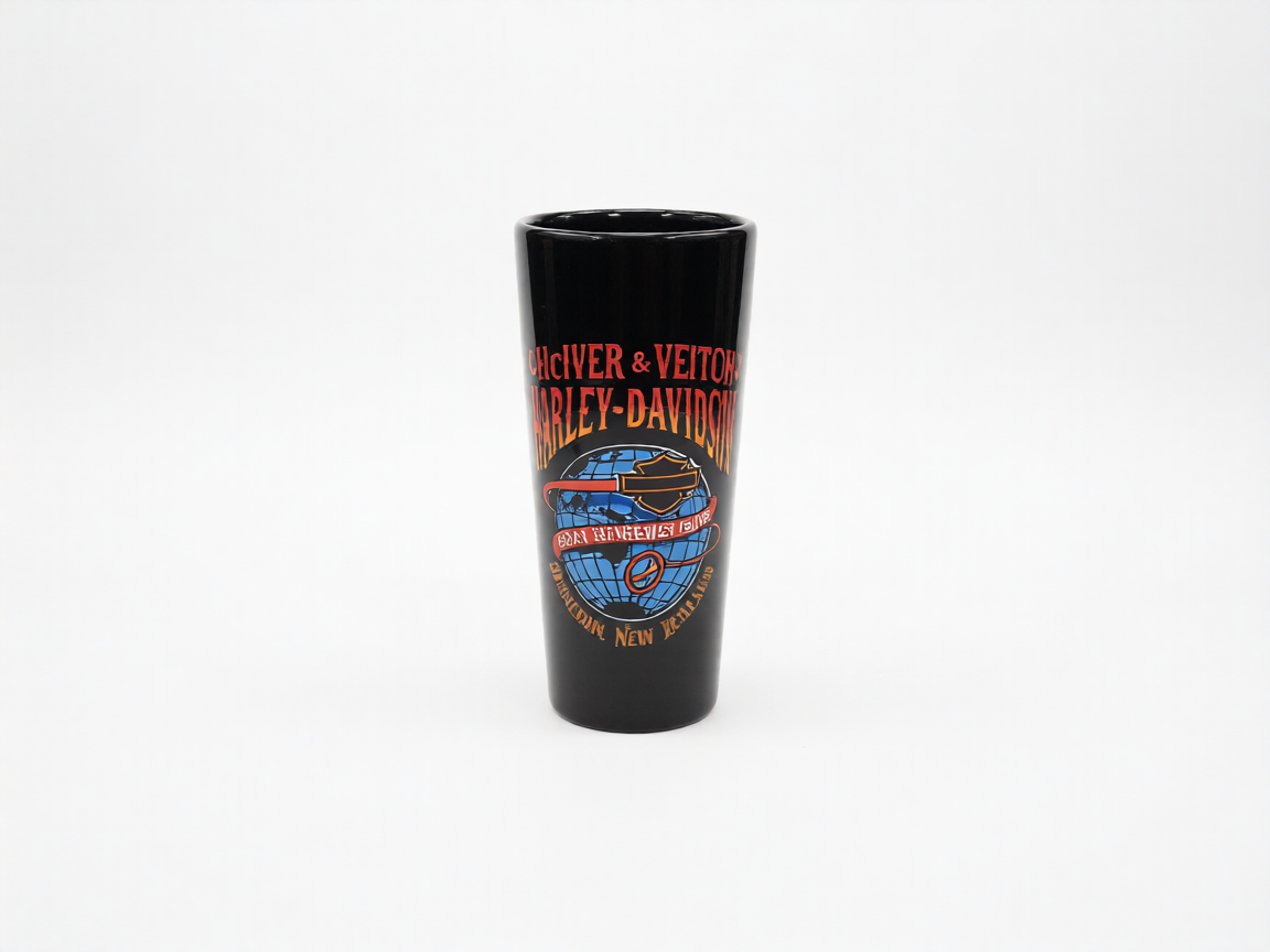 Mciver and Veitch Harley Davidson Shotglass