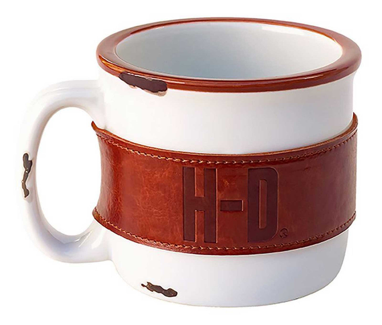 Harley Davidson Bar & Shield Wrapped Ceramic Campfire Mug