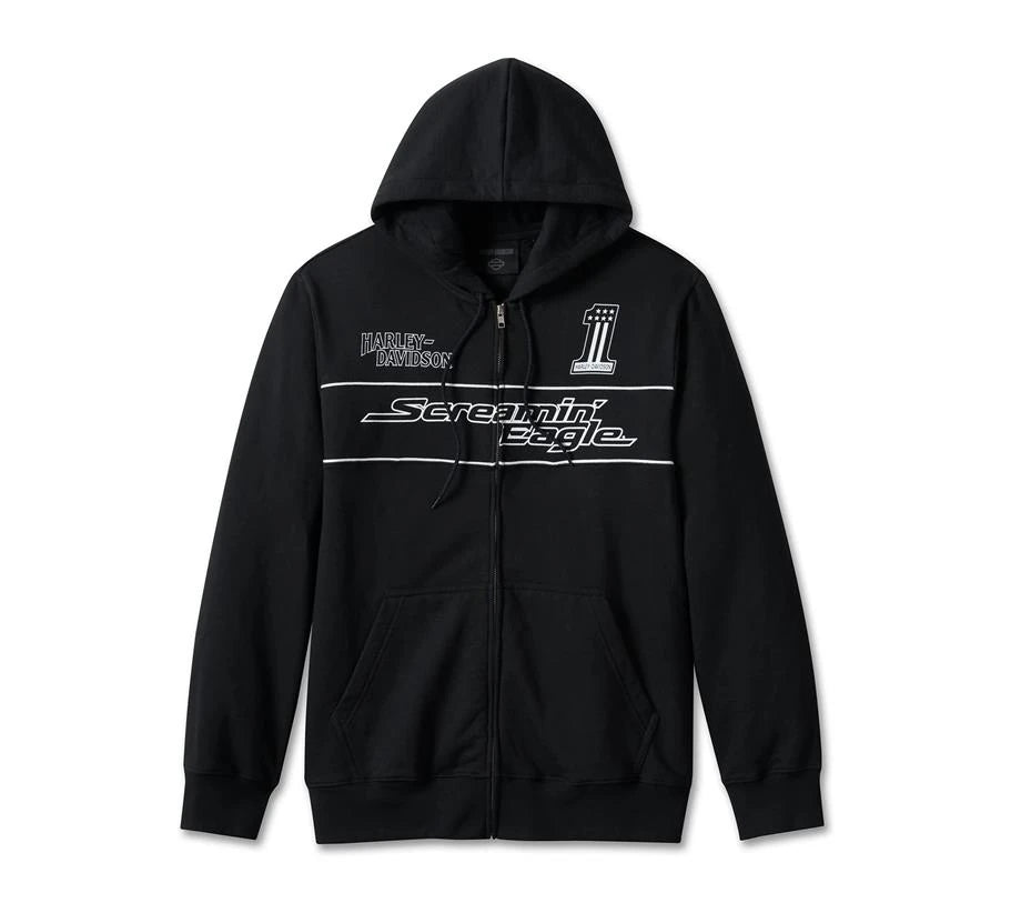 Harley Davidson Screamin' Eagle Zip-Up Hoodie