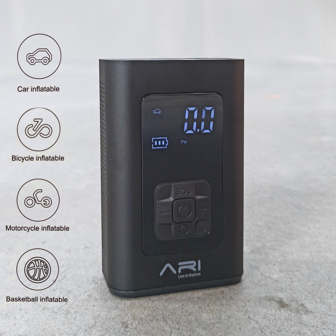 ARI Air Pump and Tyre Plug Kit