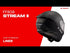 LS2 FF808 Stream II Fury - Black / Red 06