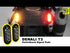 Denali T3 Rear Turn Signal / Brake Light Pods Red/Amber - Pair